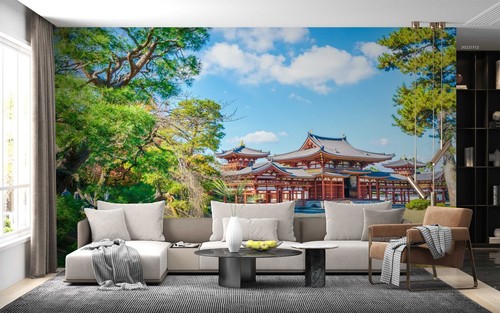 Temple building landscape - building,